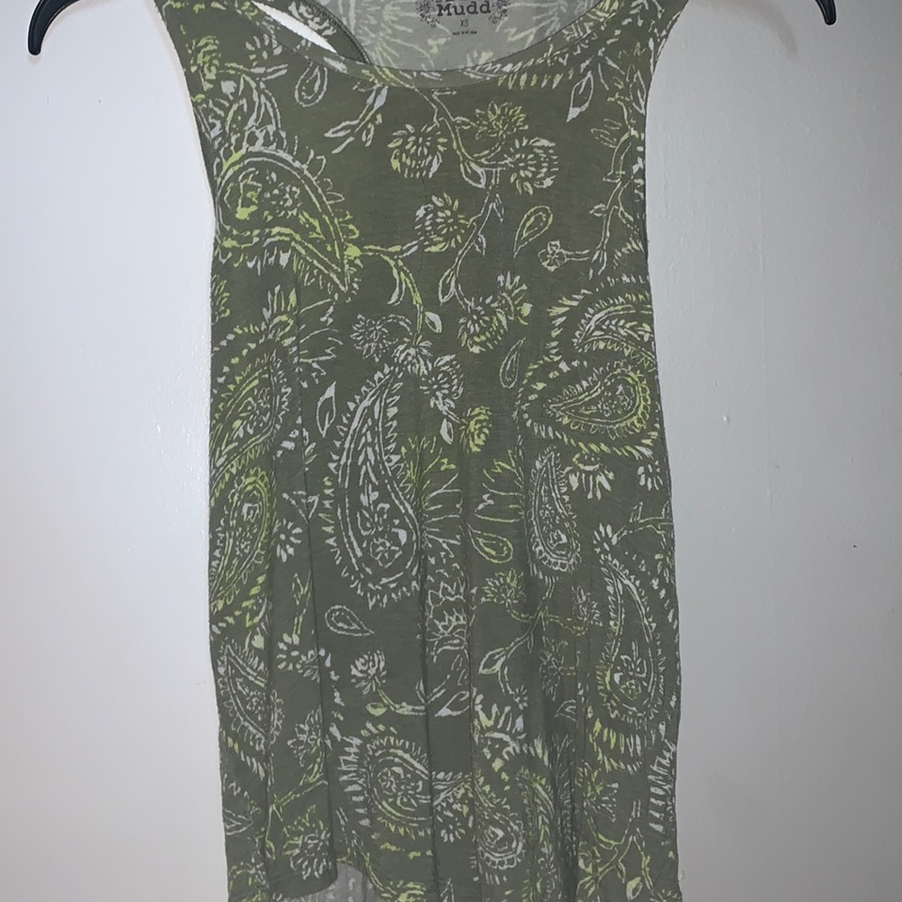 Light green tank top